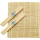 Penselenmat bamboe naturel 30x40