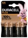 Batterij Duracell Plus 4xAA