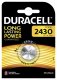 Batterij Duracell knoopcel 1xCR2430 lithium 24mm 3V-280mAh