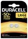 Batterij Duracell knoopcel 2xLR44 alkaline 11,6mm 2 stuks