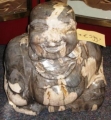 Boeddha Versteend Hout