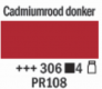 Amsterdam Acrylverf Expert tube 150 ml Cadmiumrood donker