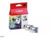 Inkcartridge Canon BCI-15 kleur 2x